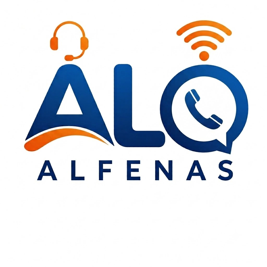 Logo oficial Alô Alfenas